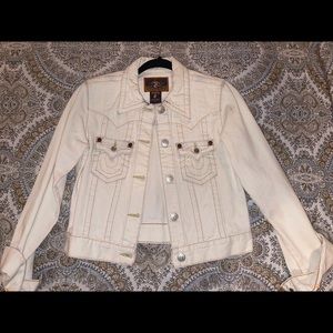 True Religion Ladies jean jacket SIZE M